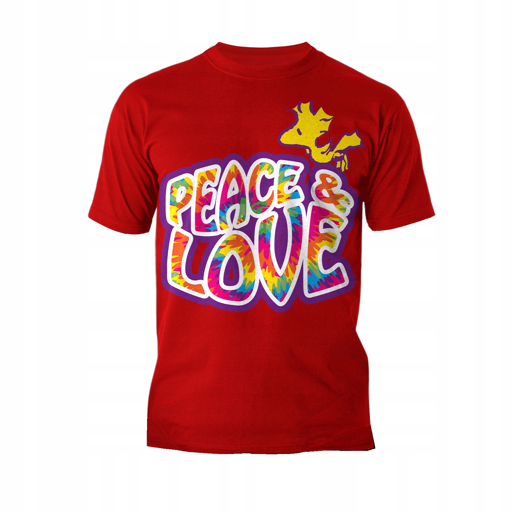 Peanuts Woodstock Peace Love Oficiálne tričko