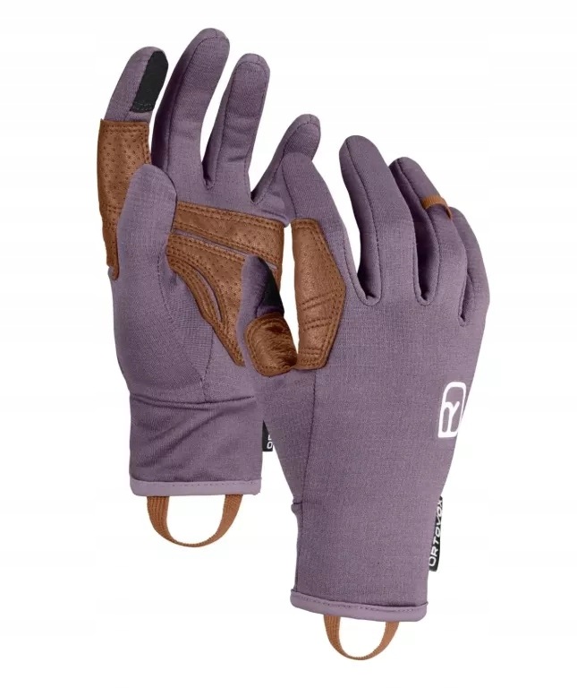 Rękawiczki Damskie Ortovox Fleece Light Glove Wild Berry S