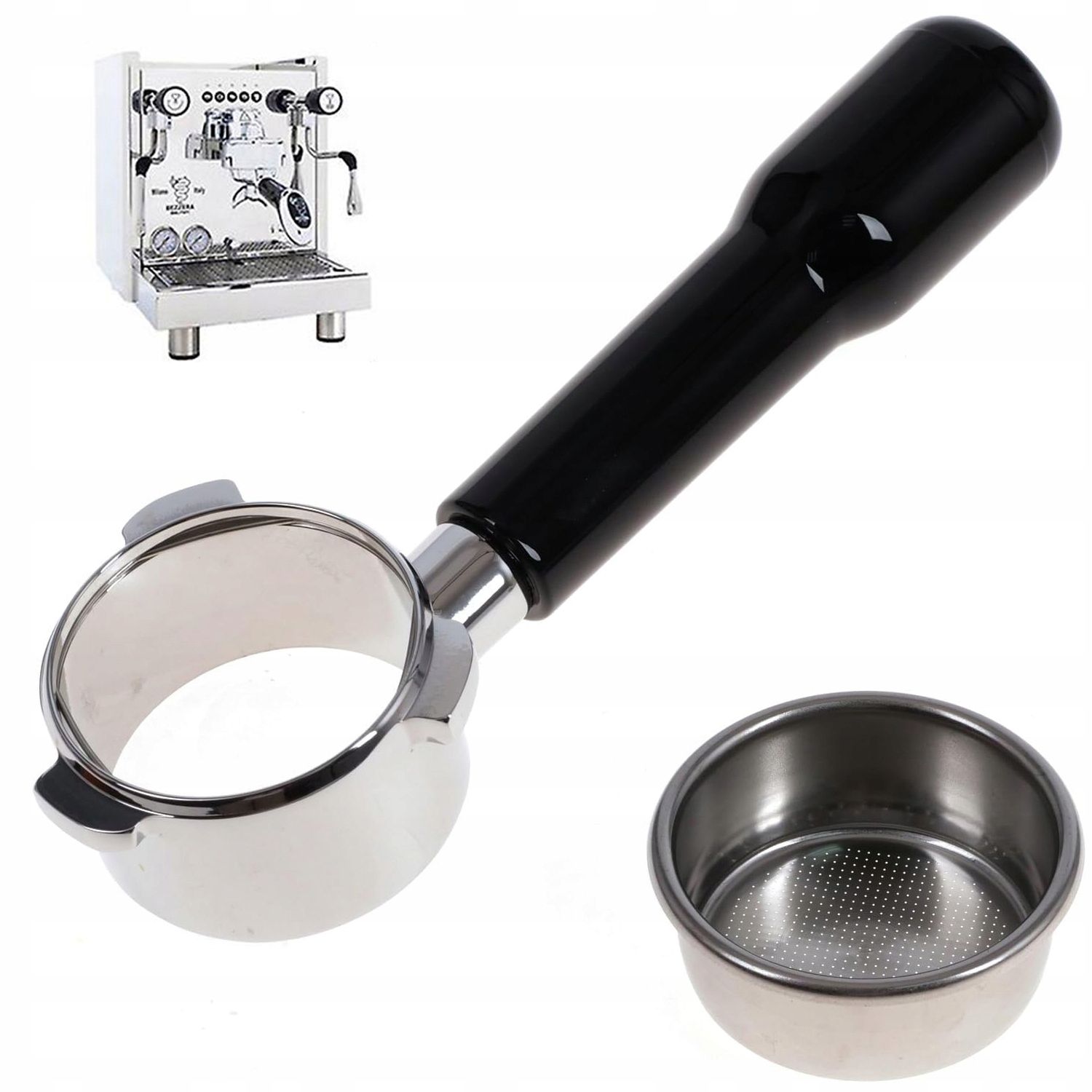 Levně Bezedná Baňka Pro Kávovar, Držák Abs 54 MM Pro Sage Breville