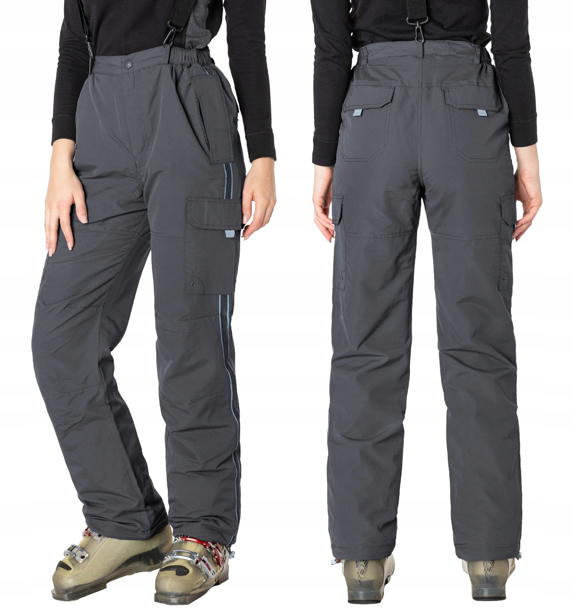 Spodnie Narciarskie na Narty Snowboard 1132-04 XXL