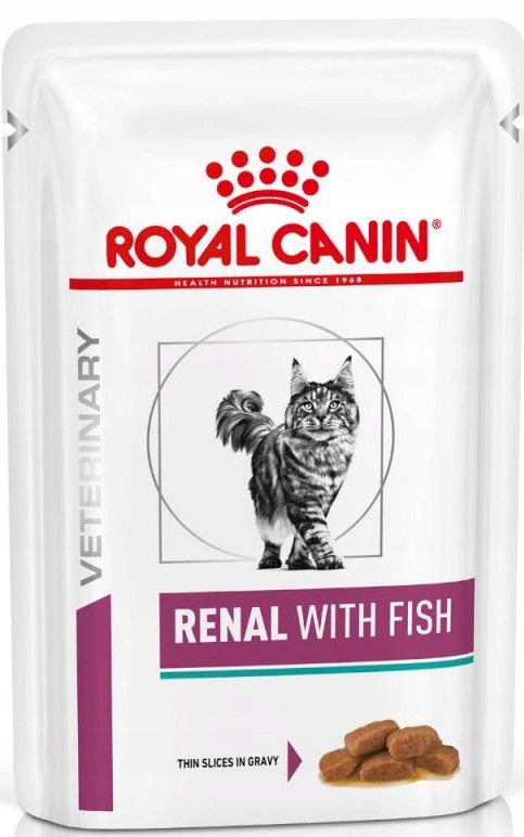 Vlhké Krmivo Royal Canin Renal Fish Pro Kočky 85 g 12 ks