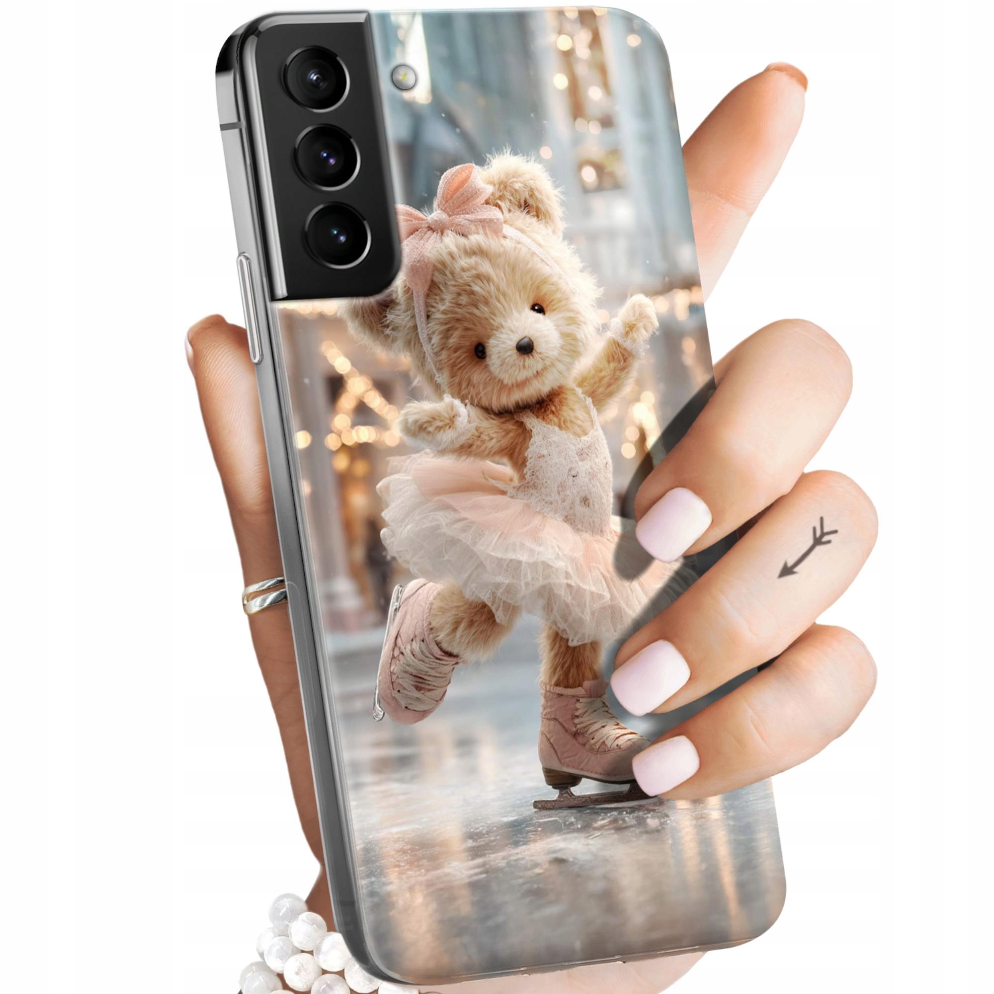 Etui Do Samsung Galaxy S21 Ultra 5G Misie Miś Pluszowy Miś Obudowa