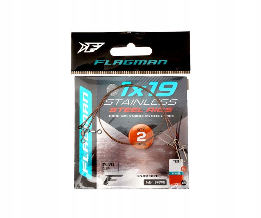 Przypony Flagman Wire Leader X19 15,00cm 2 5,00kg