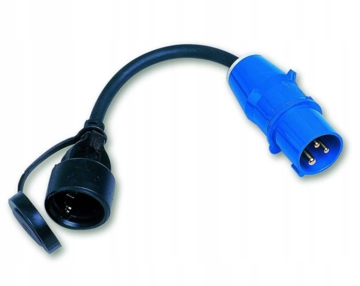 Adapter Adaptor Przejściówka CEE Schuko 30cm