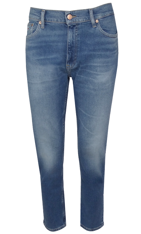 Tommy Jeans pánské džínové kalhoty Dad Jean, modré, velikost 28/32