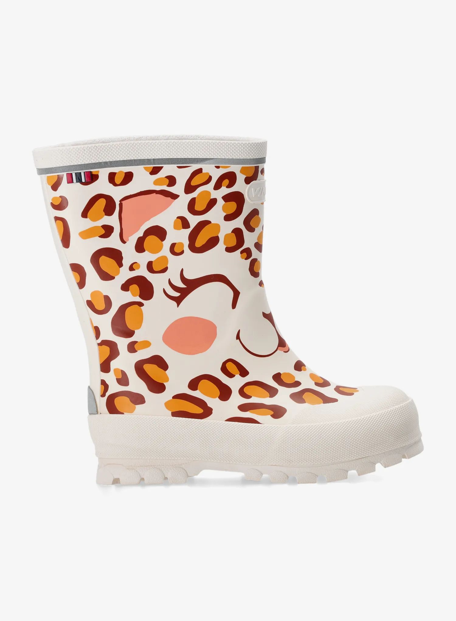 Kalosze dziecięce Viking Jolly Print cream 24