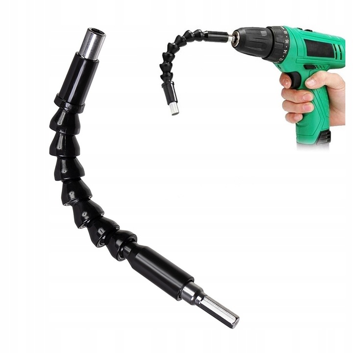 Elastyczna przedłużka do bitów wkrętarki wiertarki