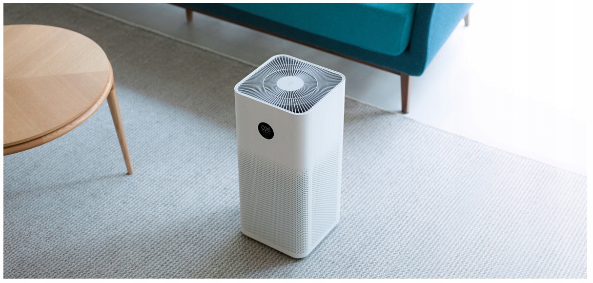 ORYGINALNY Oczyszczacz Powietrza Xiaomi Mi Air Purifier 3H + FILTR HEPA Kolor dominujący biały
