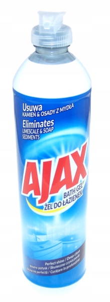 

Ajax Bath żel do czyszczenia łazienek 500ml