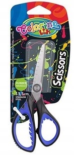

Nożyczki szkolne Colorino 13,8 cm z gumową rączką