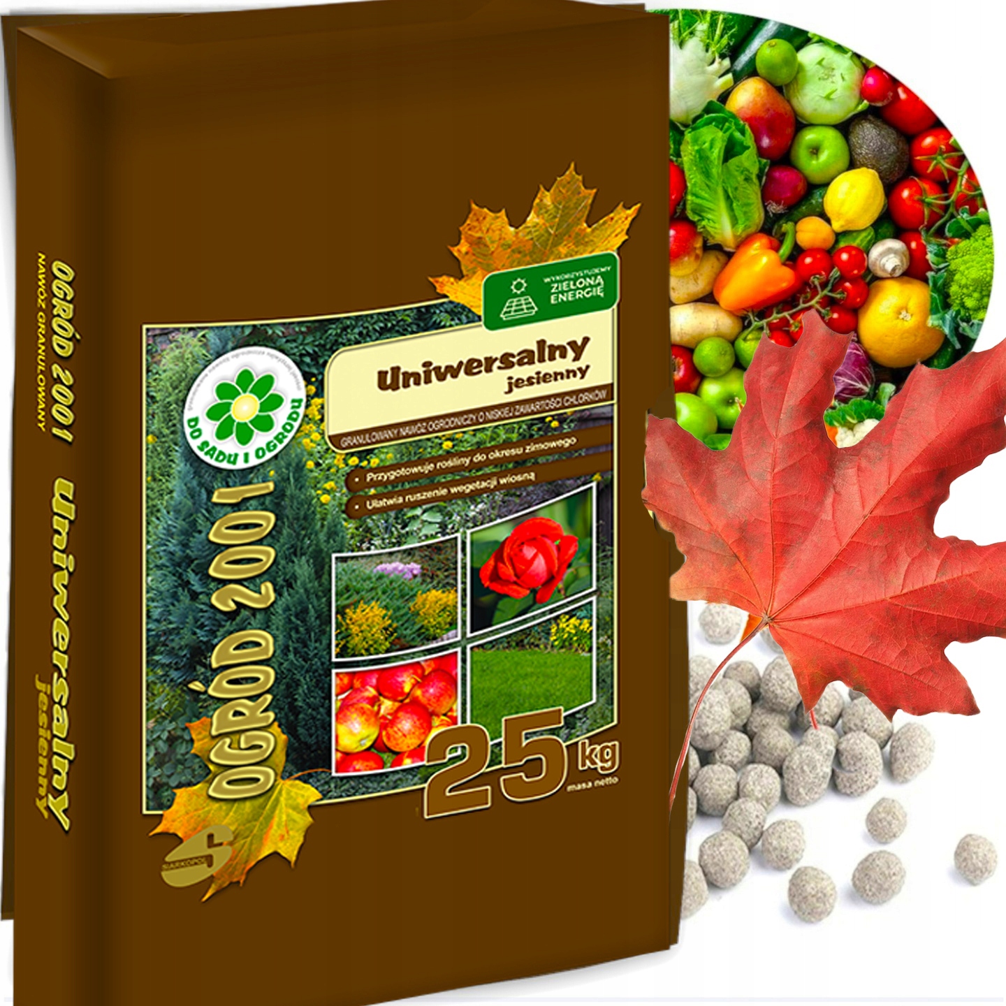 Siarkopol Uniwersalny Nawóz Jesienny Ogród 2001 25 Kg Do Drzew Krzewów