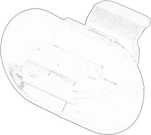 OE RENAULT SPINKA PODPORY MASKI TRAFIC II VIVARO