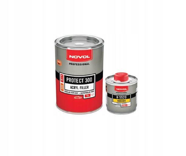 Novol Protect 300 Akrylový Základní Nátěr Šedý 1L 250ML