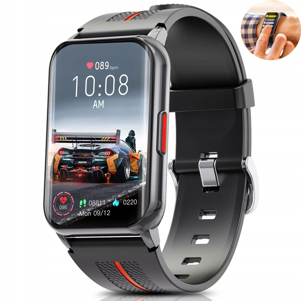 

Smartwatch Zegarek 1.57' Damski Meski Smartlocz