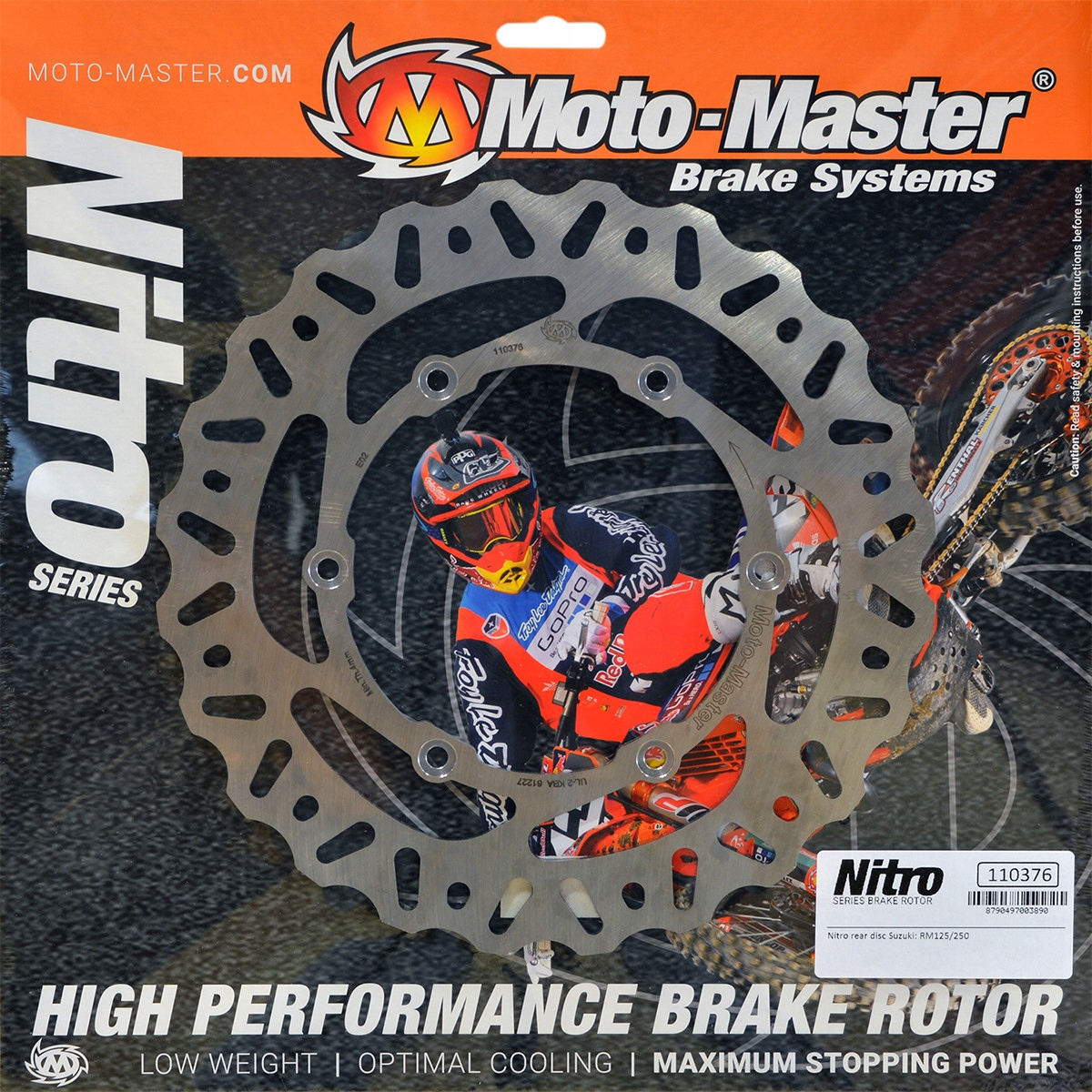 Brzdový Kotúč Nitro Moto-master Zadný Suzuki Rm 125/250 2006-2010 110376