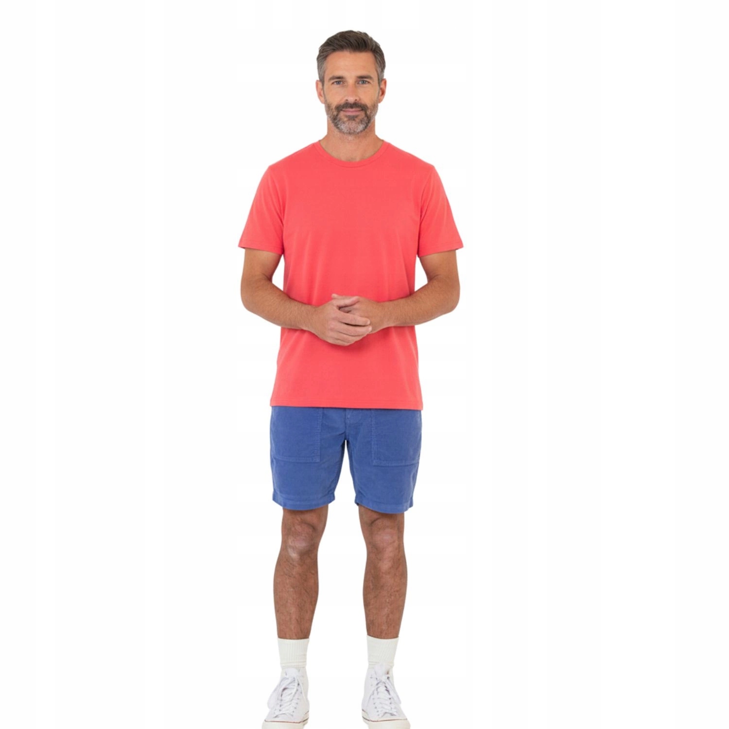 Pánské manšestrové kraťasy Deus, modré, Kraťasy vel.