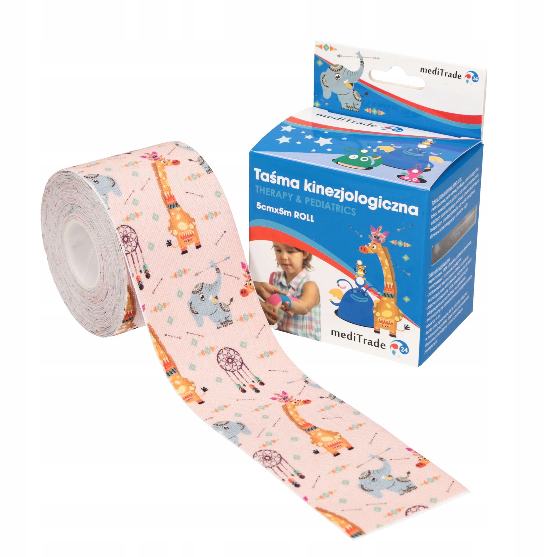 

022G Tejpy Pediatryczne Plastry Dzieci Kinesiology