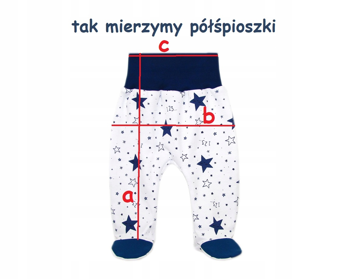 PÓŁŚPIOCHY BEZUCISKOWE r.68 KAIA-BABY RÓŻE /61/ Materiał dominujący bawełna
