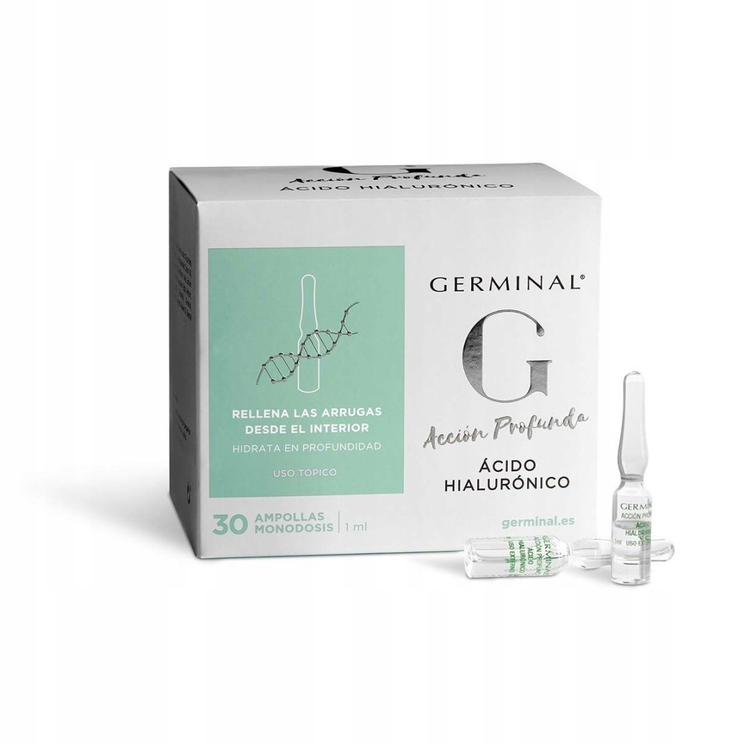 Kyselina hyaluronová Germinal Acción Profunda 30 x 1 ml Ampulky