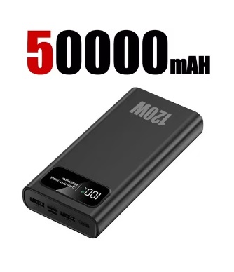 Powerbank PowerPlay 50000mAh szybkie ładowanie baterii