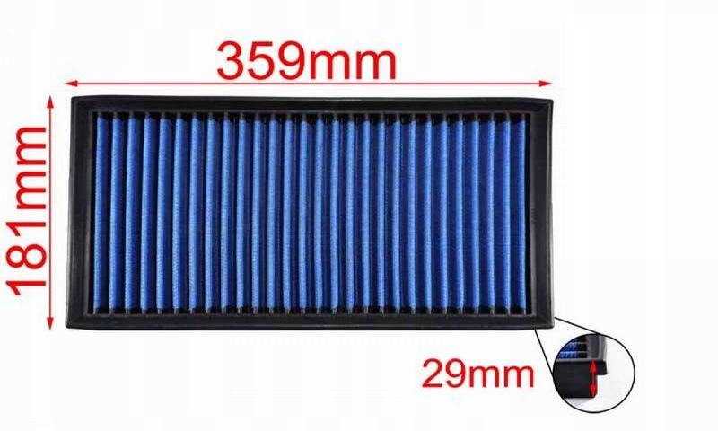 SPORTOWY FILTR POWIETRZA VW GOLF 4 1.9 TDI SIMOTA Producent części Simota