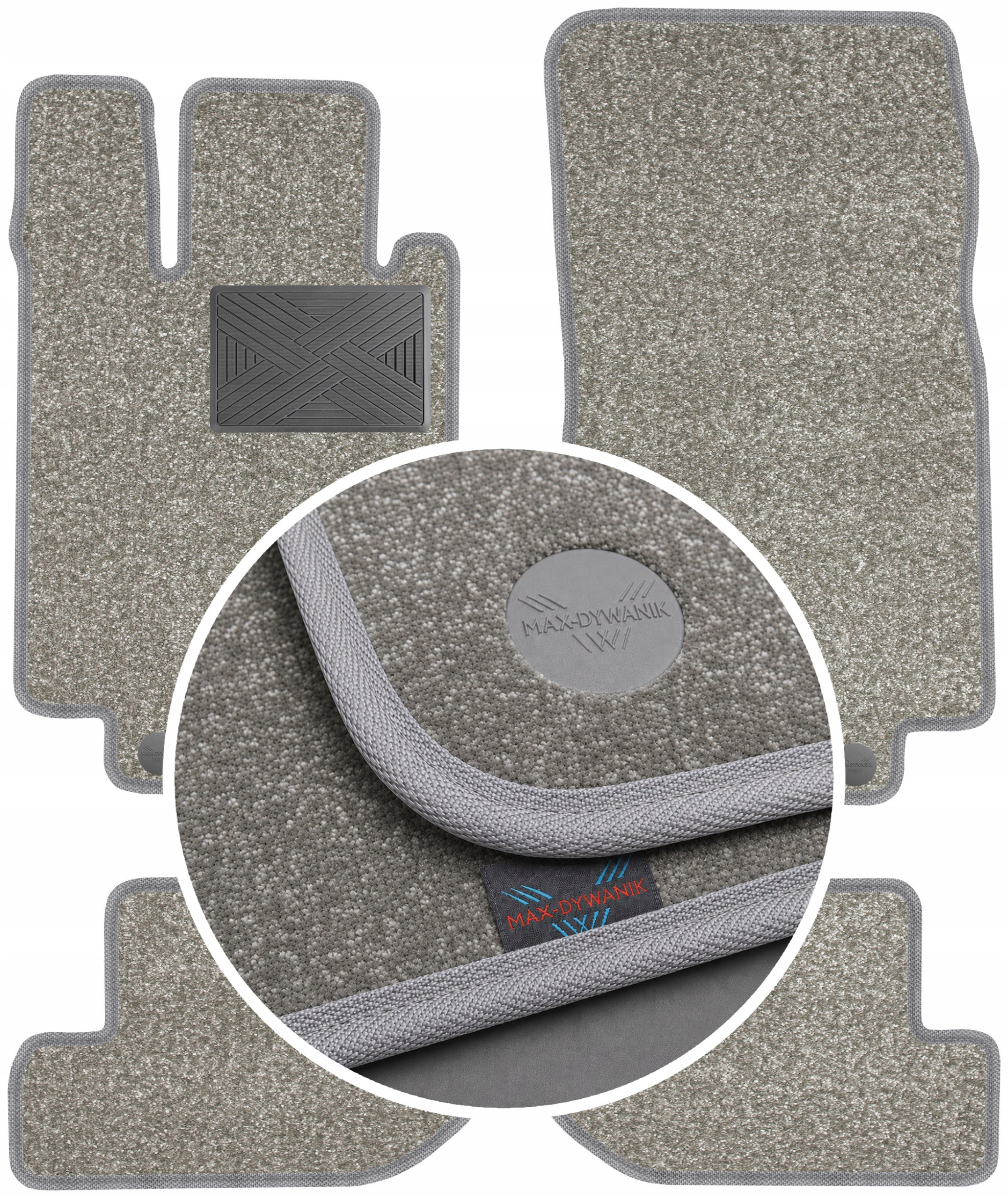 Koberce do auta Mercedes CL C215 Cp 1999-2006 Perl-Line 12mm