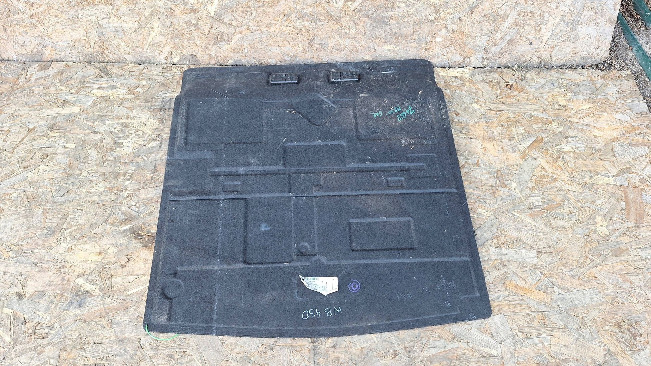 mats passenger compartment floor boot 7911568 BMW G42 G87
