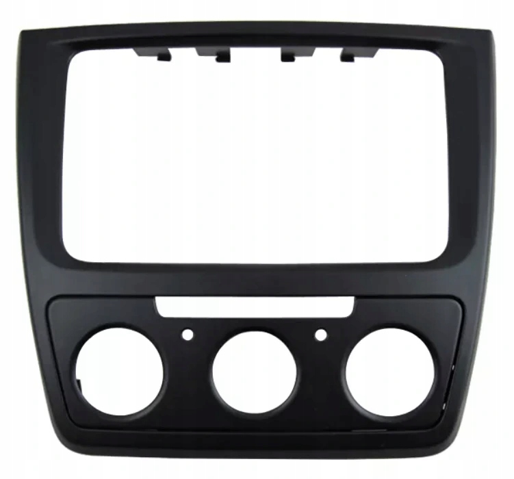 Rámeček pro Škoda Yeti s manuální klimatizací černý