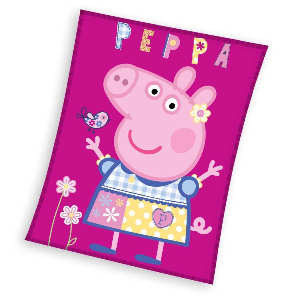 

Koc z polaru Świnka Peppa 110x140cm