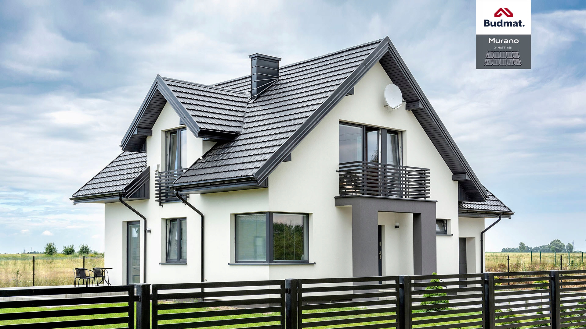BLACHODACHÓWKA MODUŁOWA PŁASKA BUDMAT MURANO X-MAT Marka Budmat