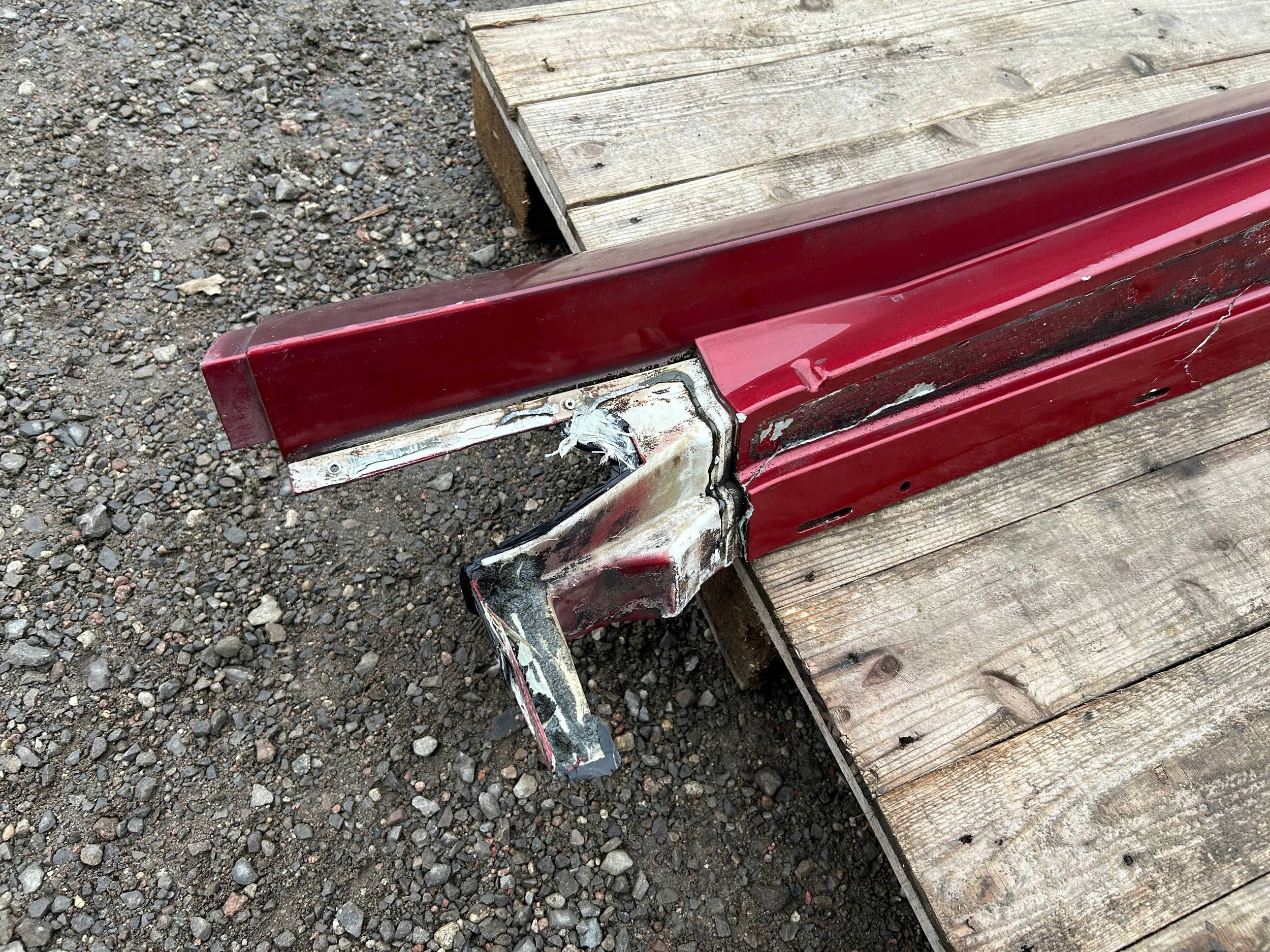 moulding threshold threshold boczny right Chevrolet Corvette C5 Z06 1997-2004