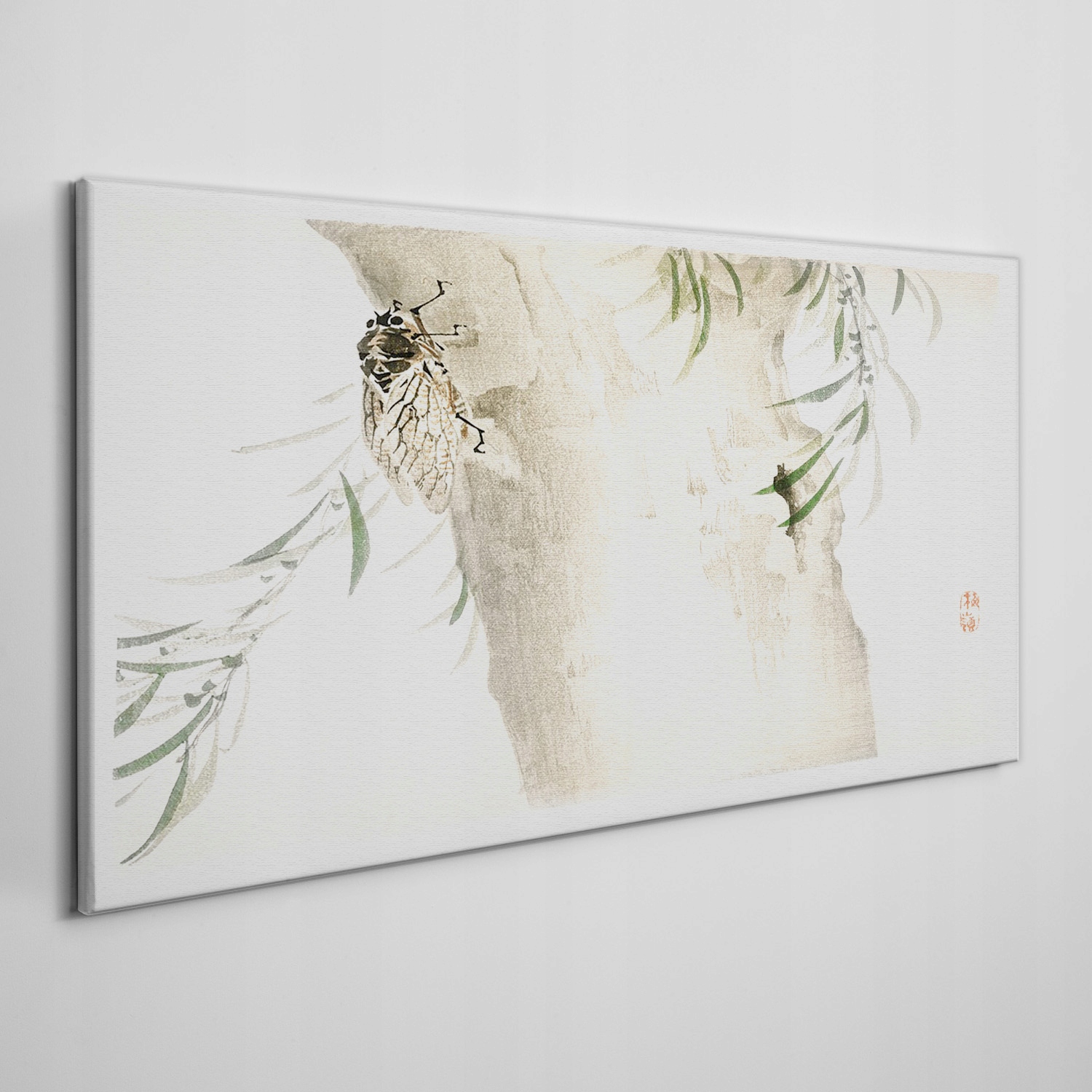

Obraz na płótnie Drzewo gałęzie liście owad 120x60