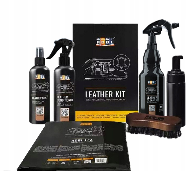 Adbl Leather Kit – sada pro čištění a péči o pokožku