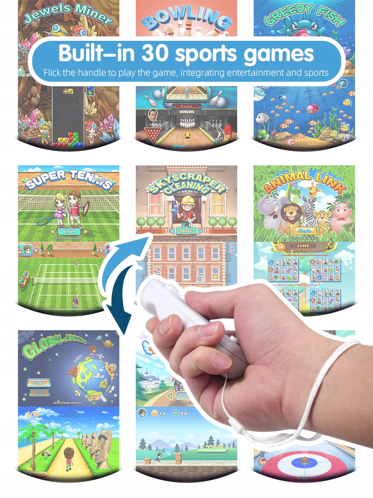 Konsola Bezprzewodowa Y2 FIT RETRO RUCH Model K