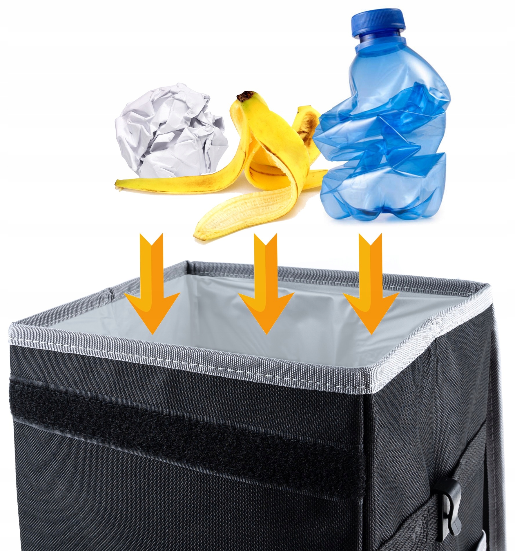 TORBA DO SAMOCHODU KOSZ NA ODPADY ŚMIECI Rodzaj torby i organizery