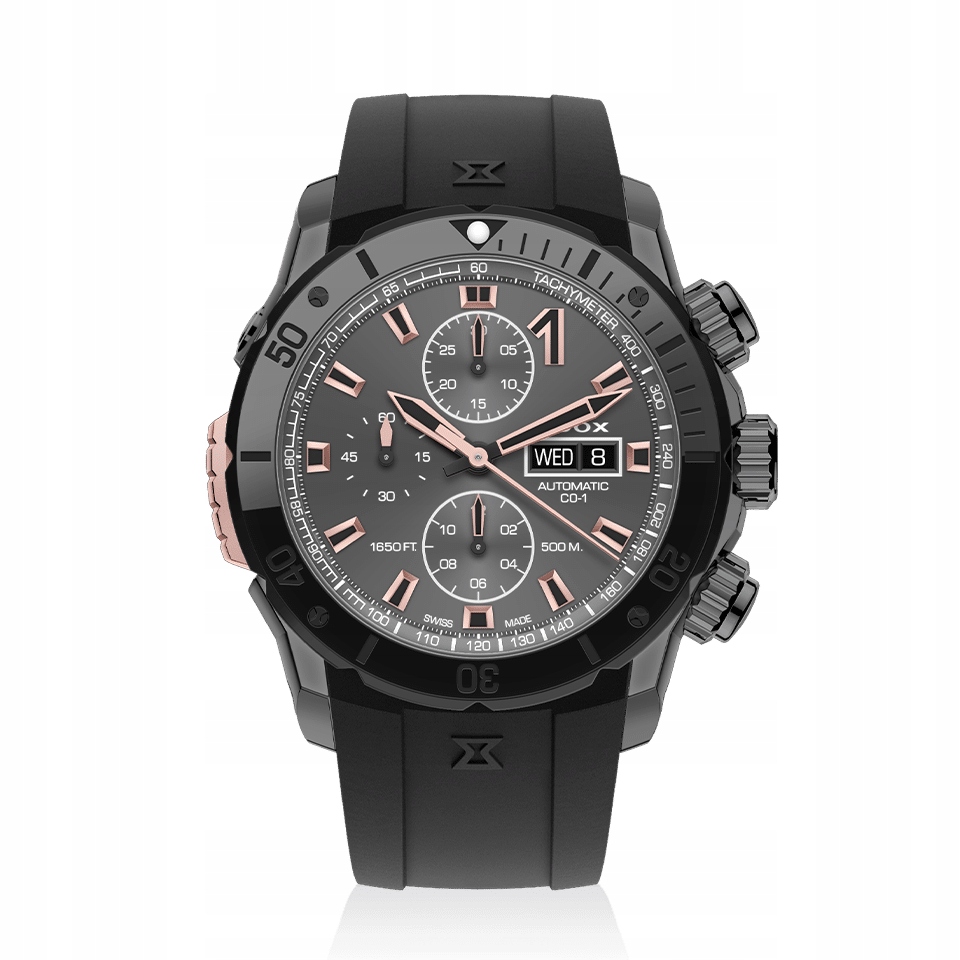 Edox CO-1 Chrono Automatic 01128-37GNRCA-GNR 45 mm 50ATM