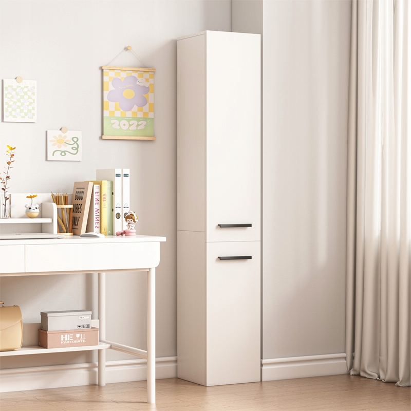 REGAŁ SZAFKA BIAŁA NOWOCZESNA STOJĄCA SŁUPEK WYSOKI LOFT 2-DRZWIOWY 174 CM EAN (GTIN) 5904890435667