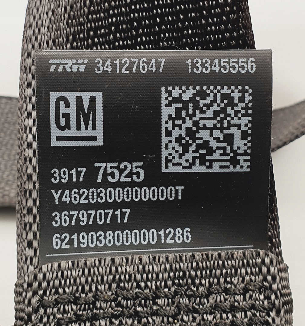 ремень безопасности opel ADAM 34127479B