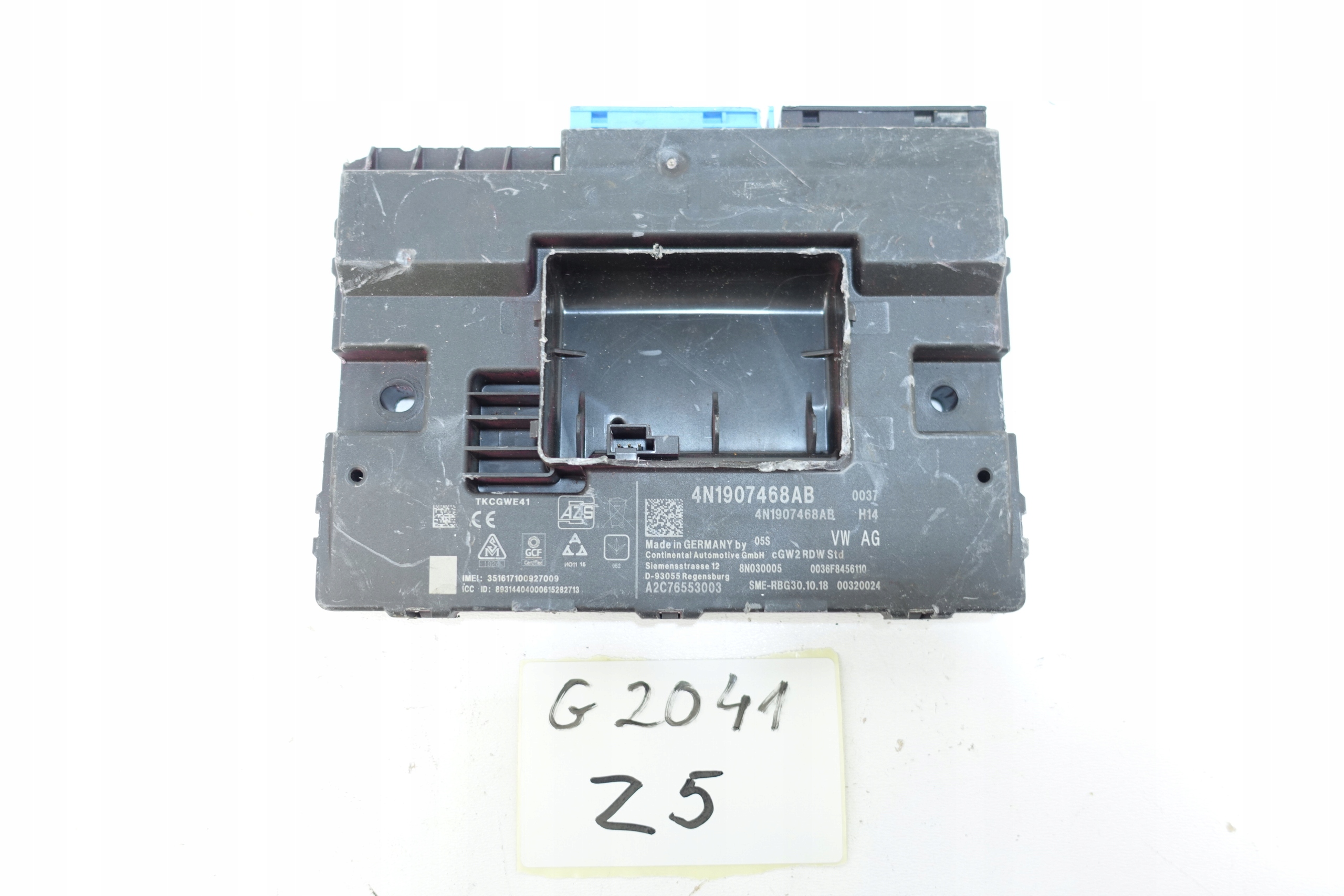 VW AUDI SKODA SEAT module control unit GATEWAY 4N1907468AB