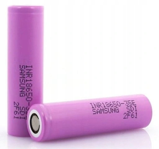 Akumulator Samsung INR18650 35E 3500mAh 3.7V Li-Ion z blaszkami 2 szt