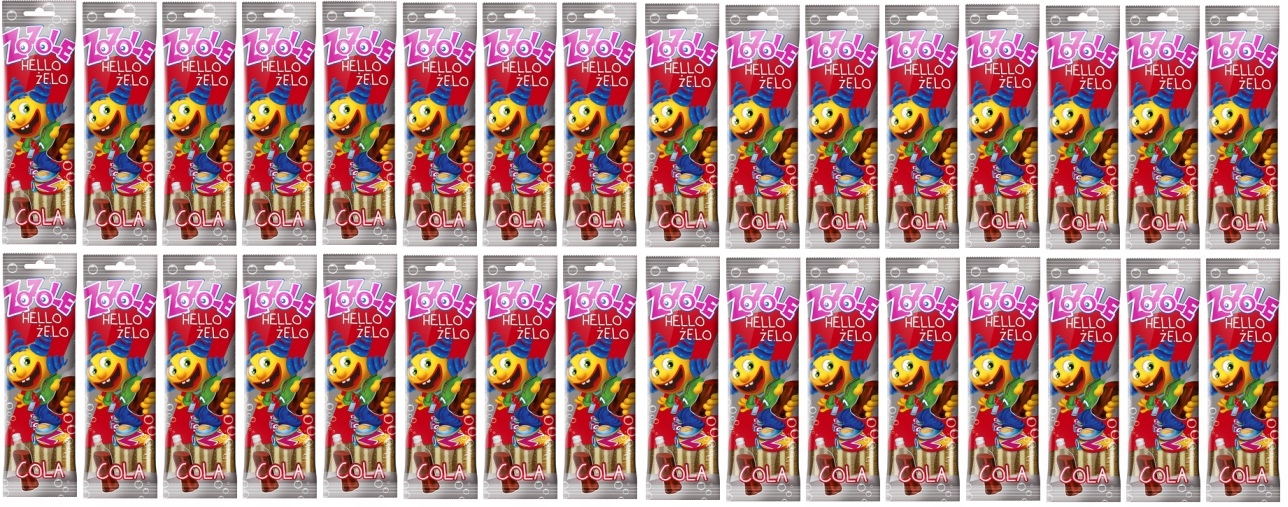 32x 75g Zozole żelki cola paski Karton