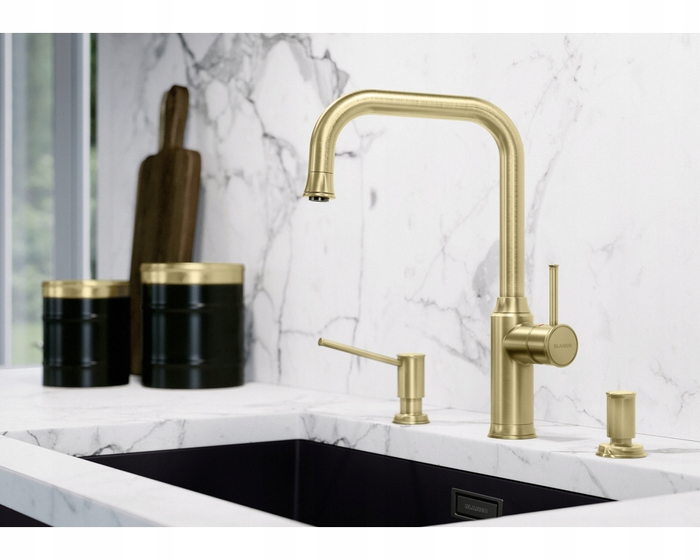 BLANCO Dźwignia LIVIA Satin GOLD EAN (GTIN) 4020684750905