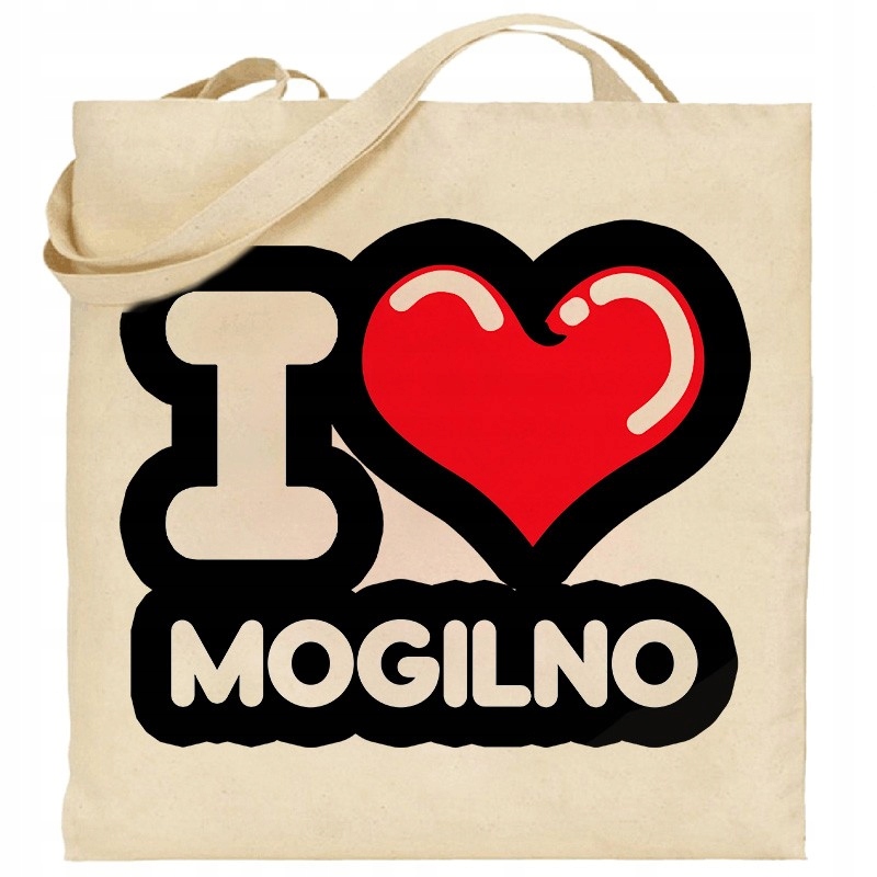 torba ecru kocham Mogilno