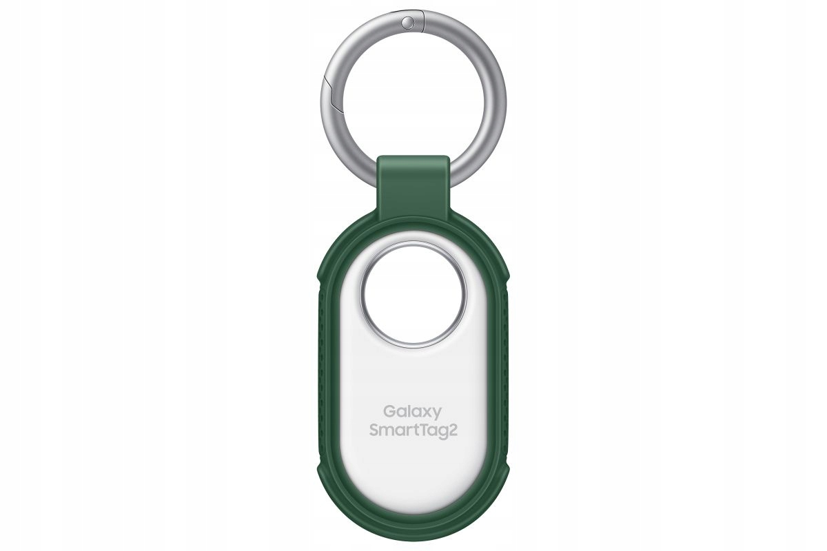 Etui Samsung Rugged Case Zielone do Galaxy SmartTag2 Zawieszka Karabińczyk