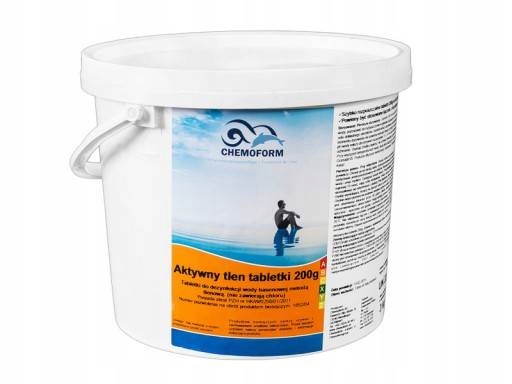 

Aktywny Tlen Do Basenu Tabletki Bez Chloru 200g3kg