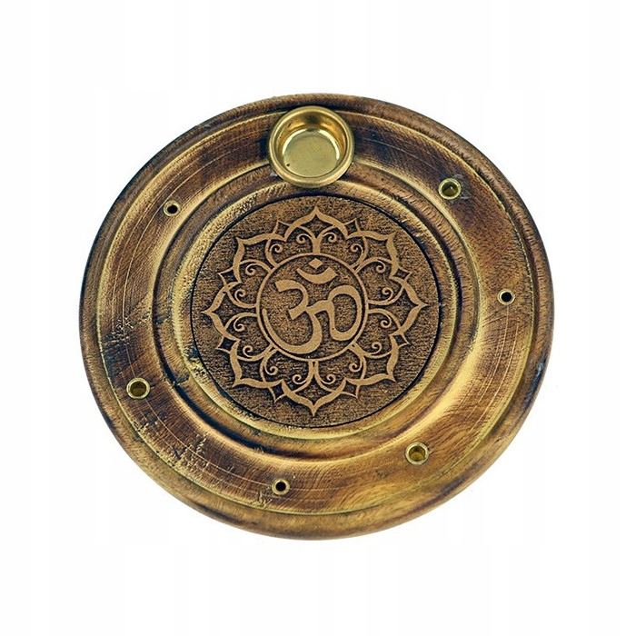 Podstawka drewniana OM kadzidełka kadzidła