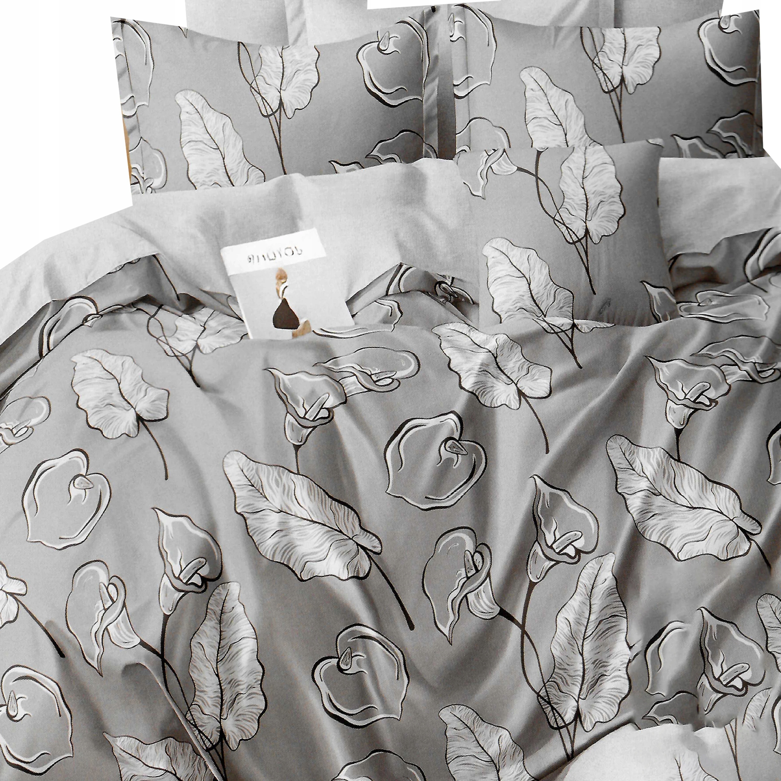 Komplet Pościeli 100% Bawełna Prześcieradło Kołdra 200x200