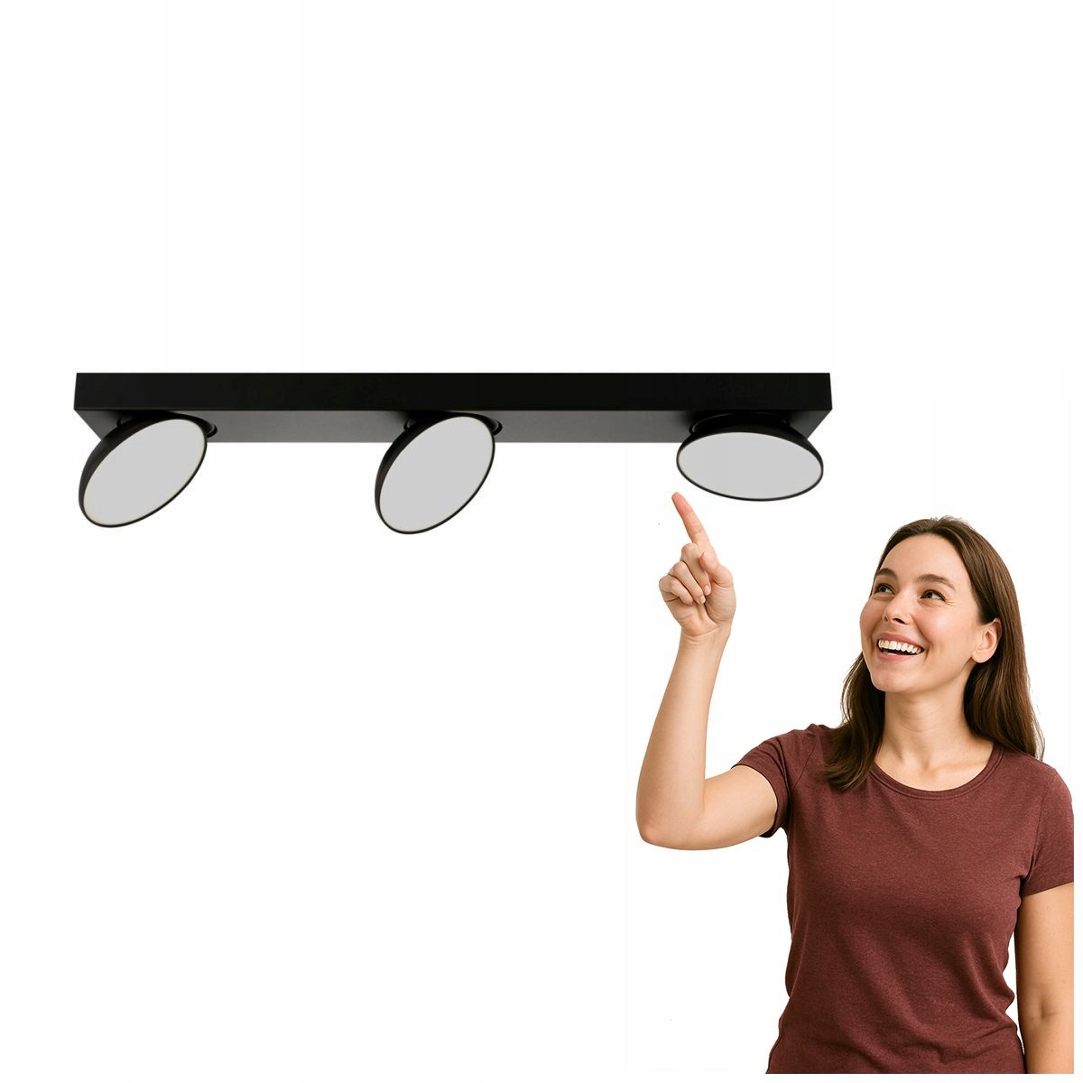 Led spotová reflektorová lampa 15W Castelio SPL-31976-3B-BK Italux