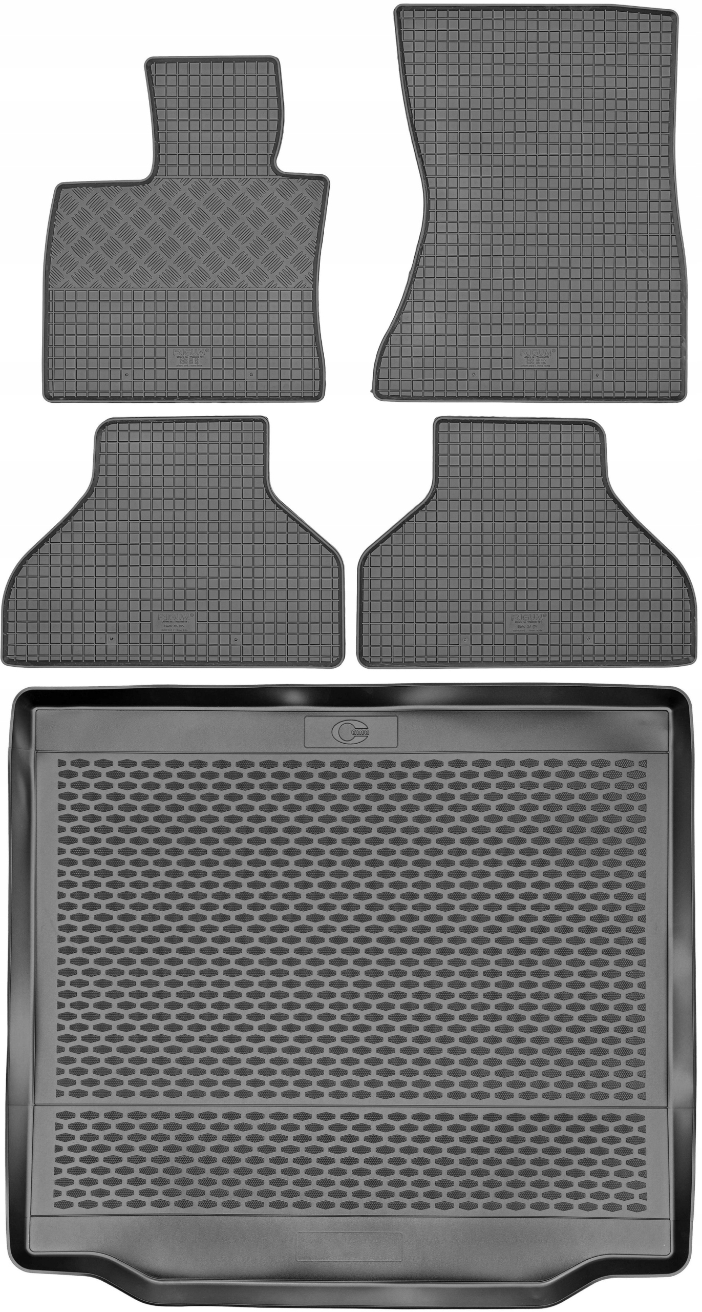 Bmw X5 E70 Suv 2007-2013 Sada Gumové rohože rohož