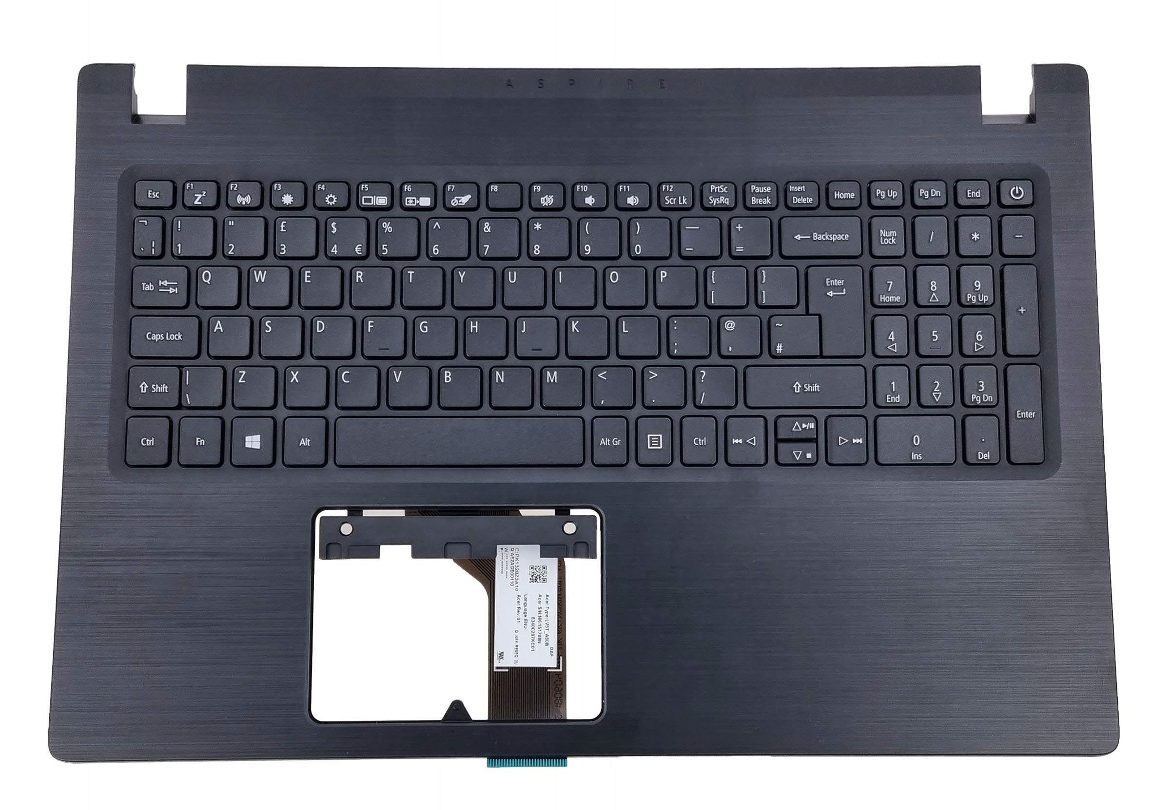 Nová Konstrukce Klávesnice Acer Aspire A315-21 A315-31 A315-51 A315-52 Angličtina